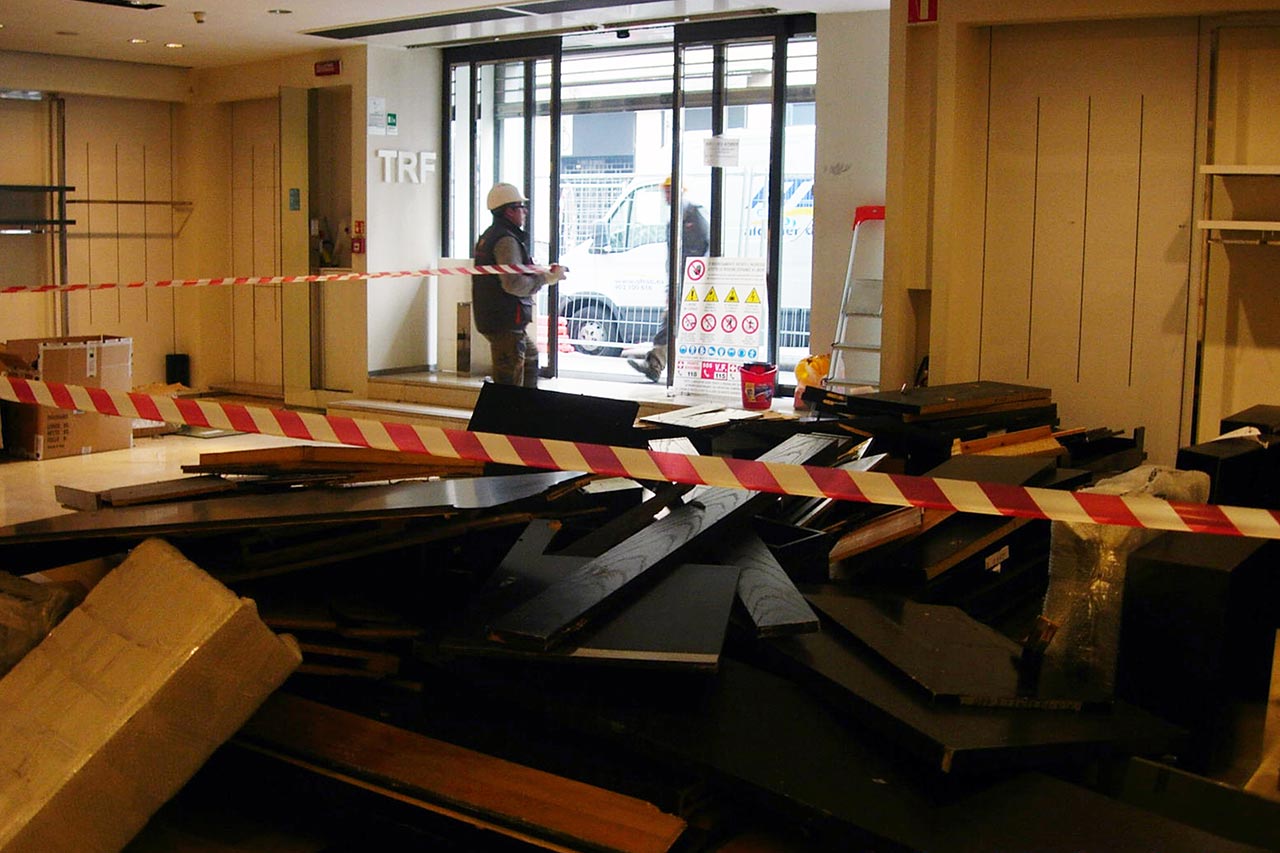 Zara Via Roma Turin — engineering project